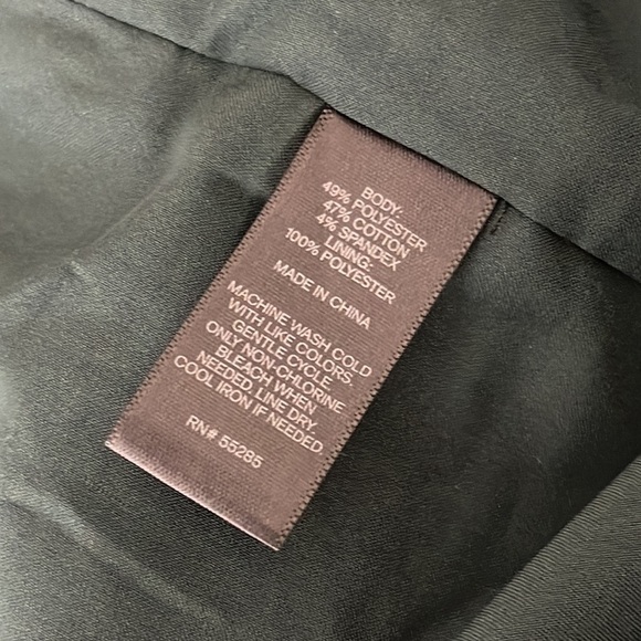 ❤️ EXPRESS Green high waisted mini Skirt Size 10 - Picture 6 of 6